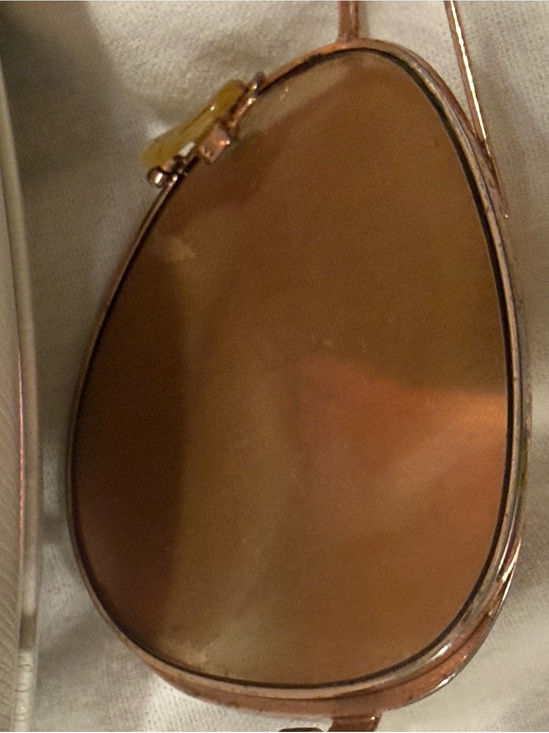 Michael Kors Rose Gold Aviator Sunglasses Mirrored Lenses with Case main image 8